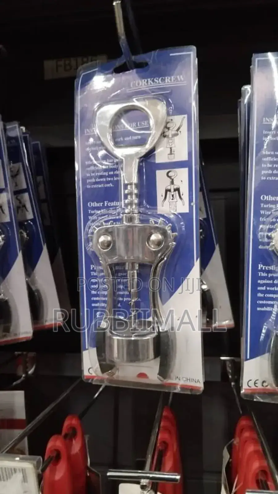 Cork Screw and Bottle Opener