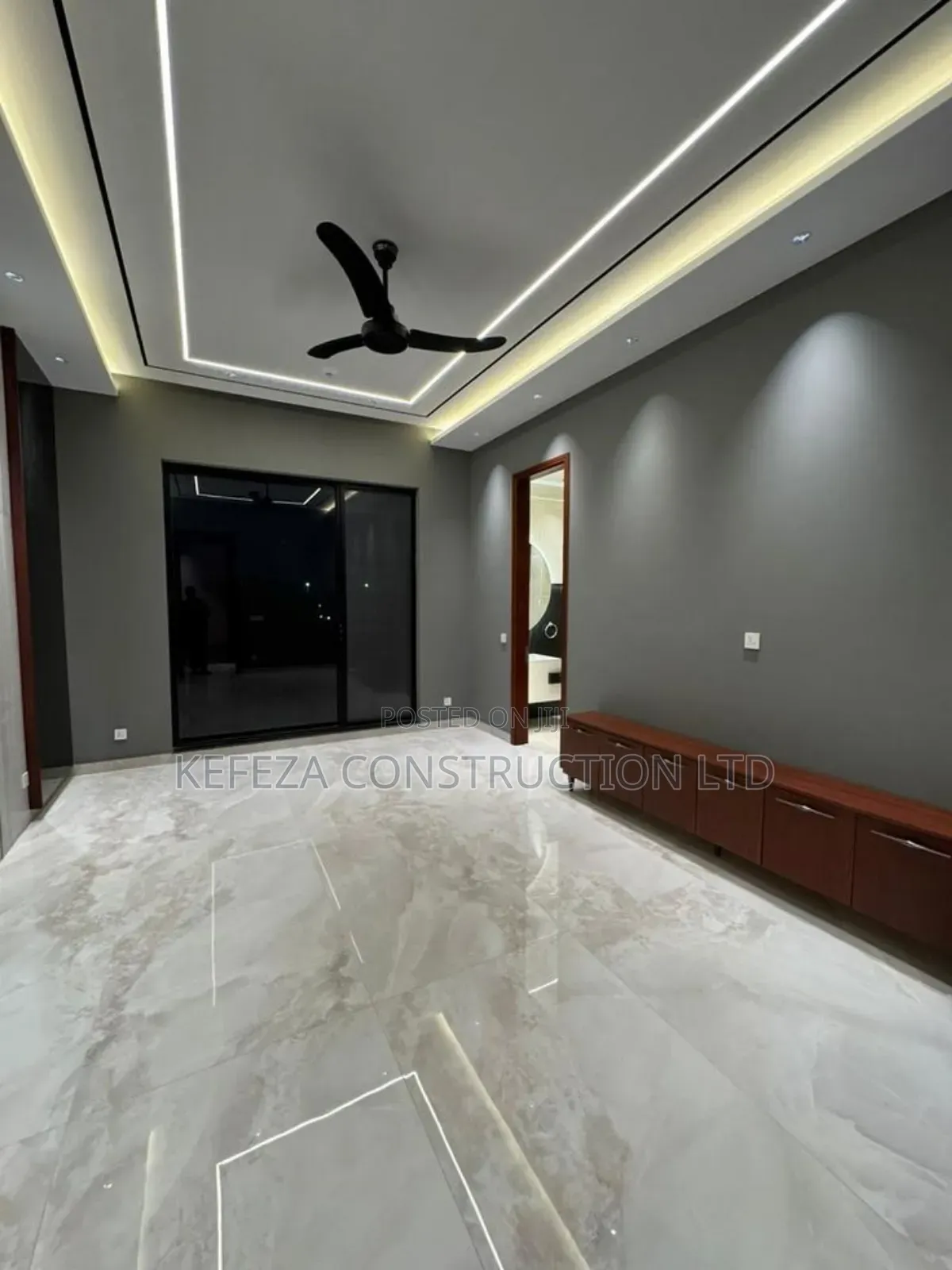 Light Profile, in Gypsum Ceiling