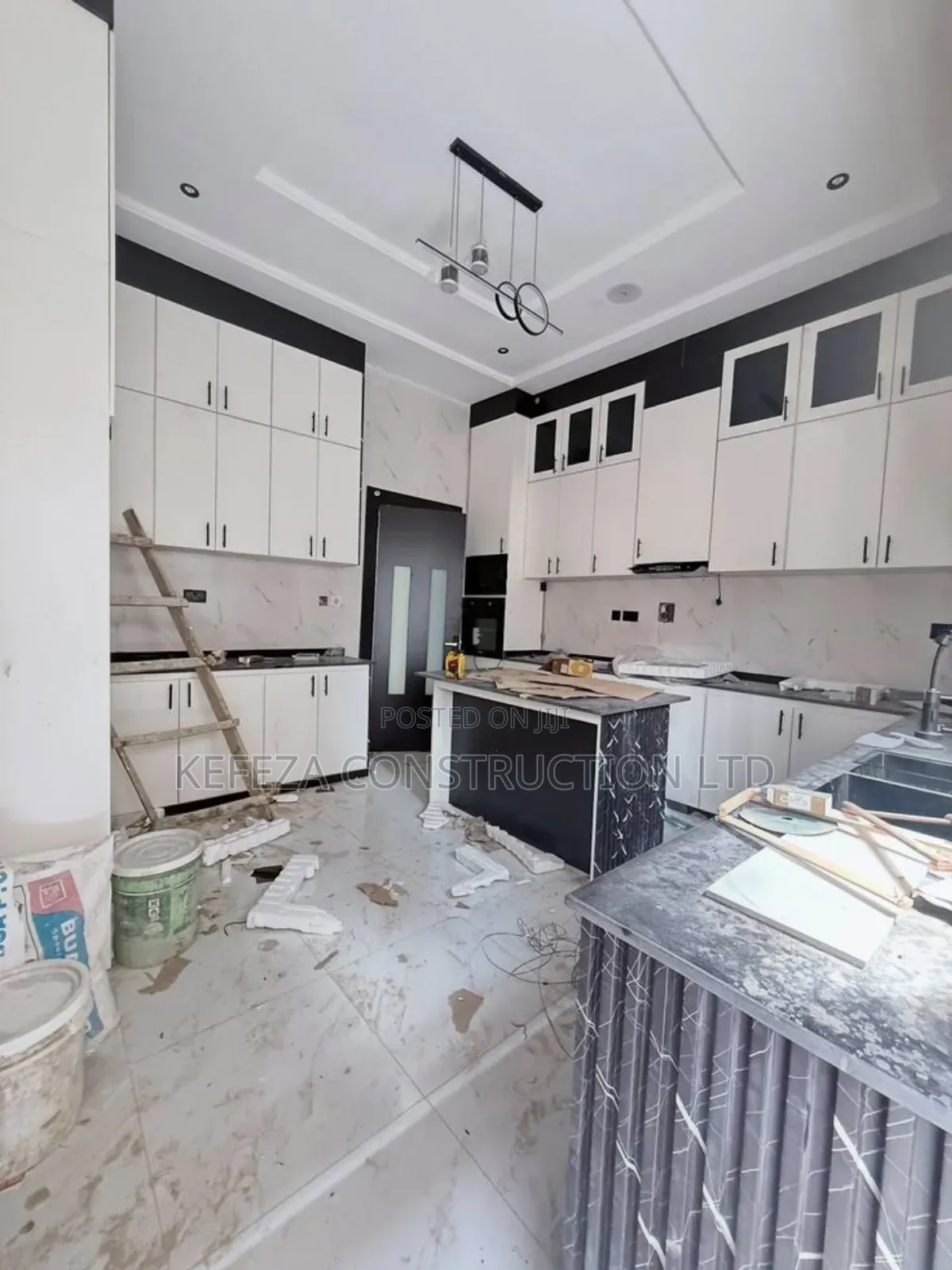 New Maya Kitchen Cabinets and Gypsum