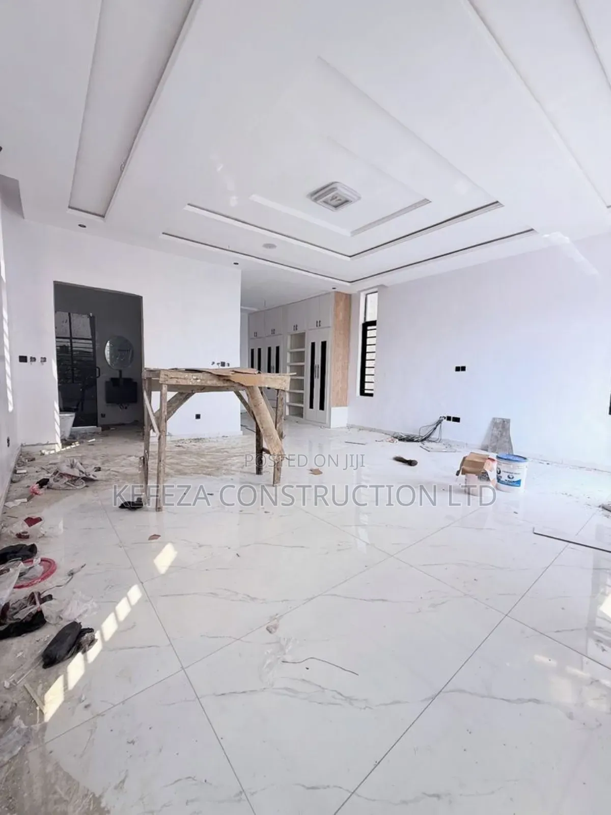 Mityana Country Home Gypsum Ceiling and Interior Painting