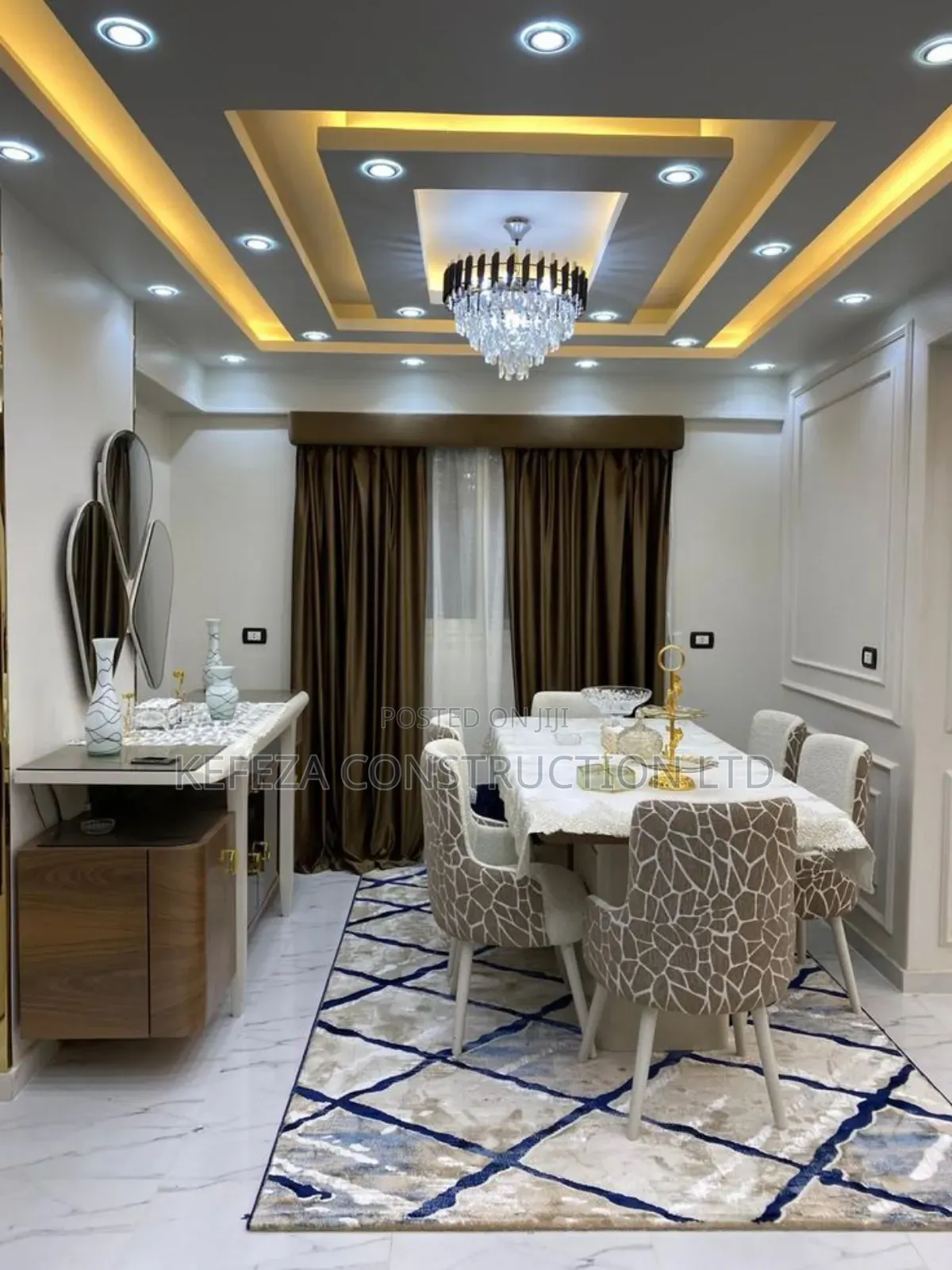 Dining Ceiling and Interior Designs