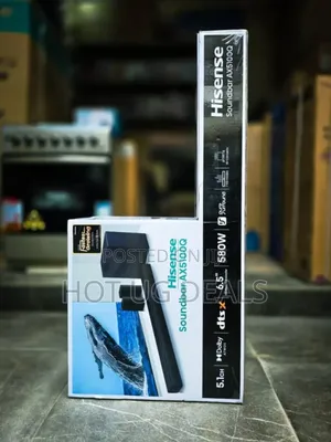Hisense 5.1 Ch 580w Soundbar / Sound Bar With Dolby Atmos Ax5100q