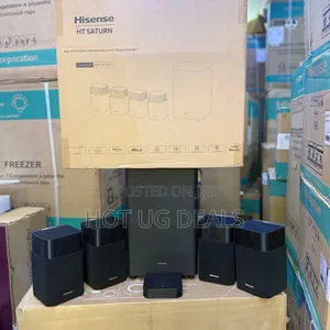 720w Hisense Ht Saturn, 4.1.2ch Sound Bar With Wireless Subwoofer