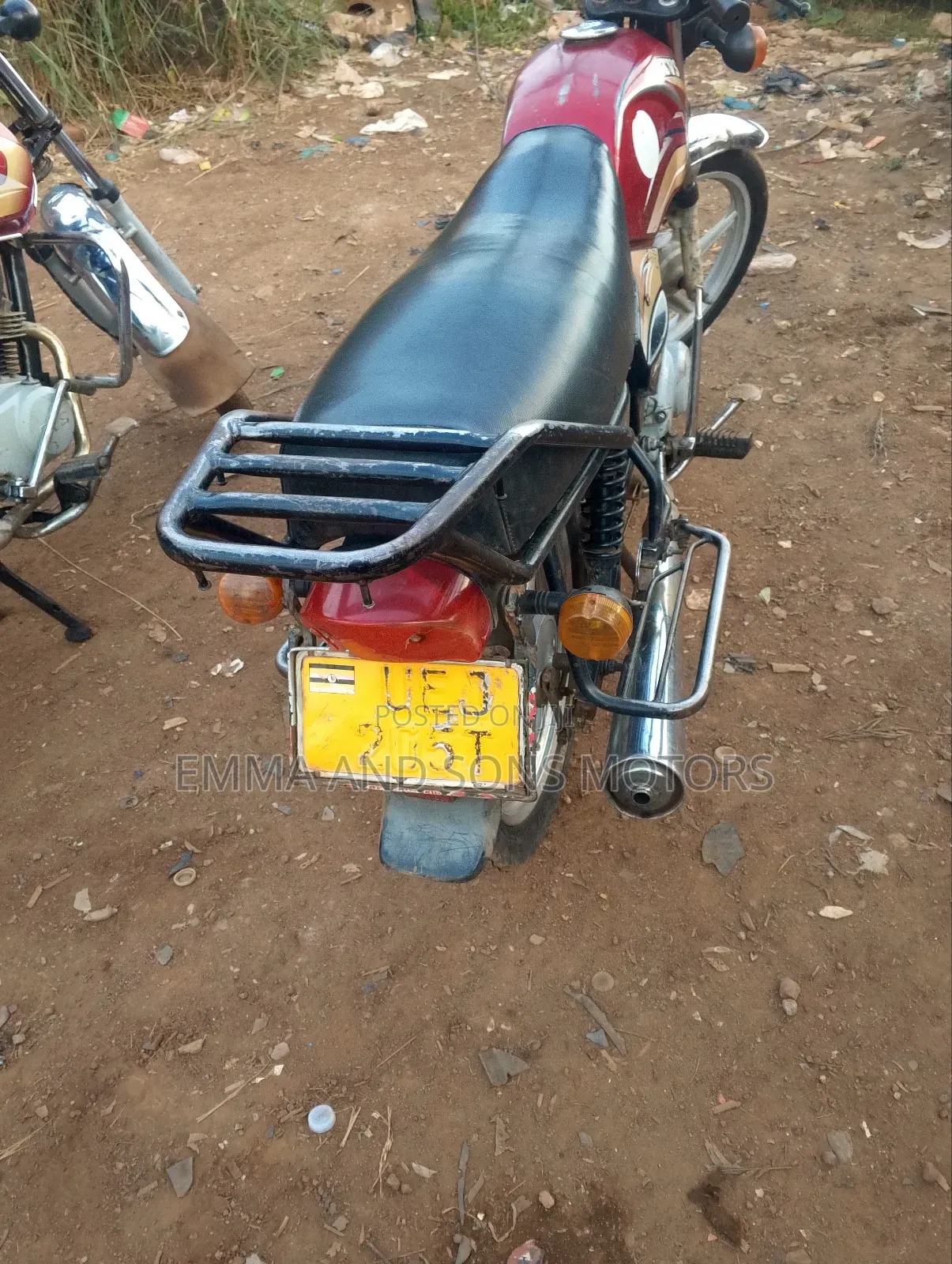 TVS XL 100 2017 Red