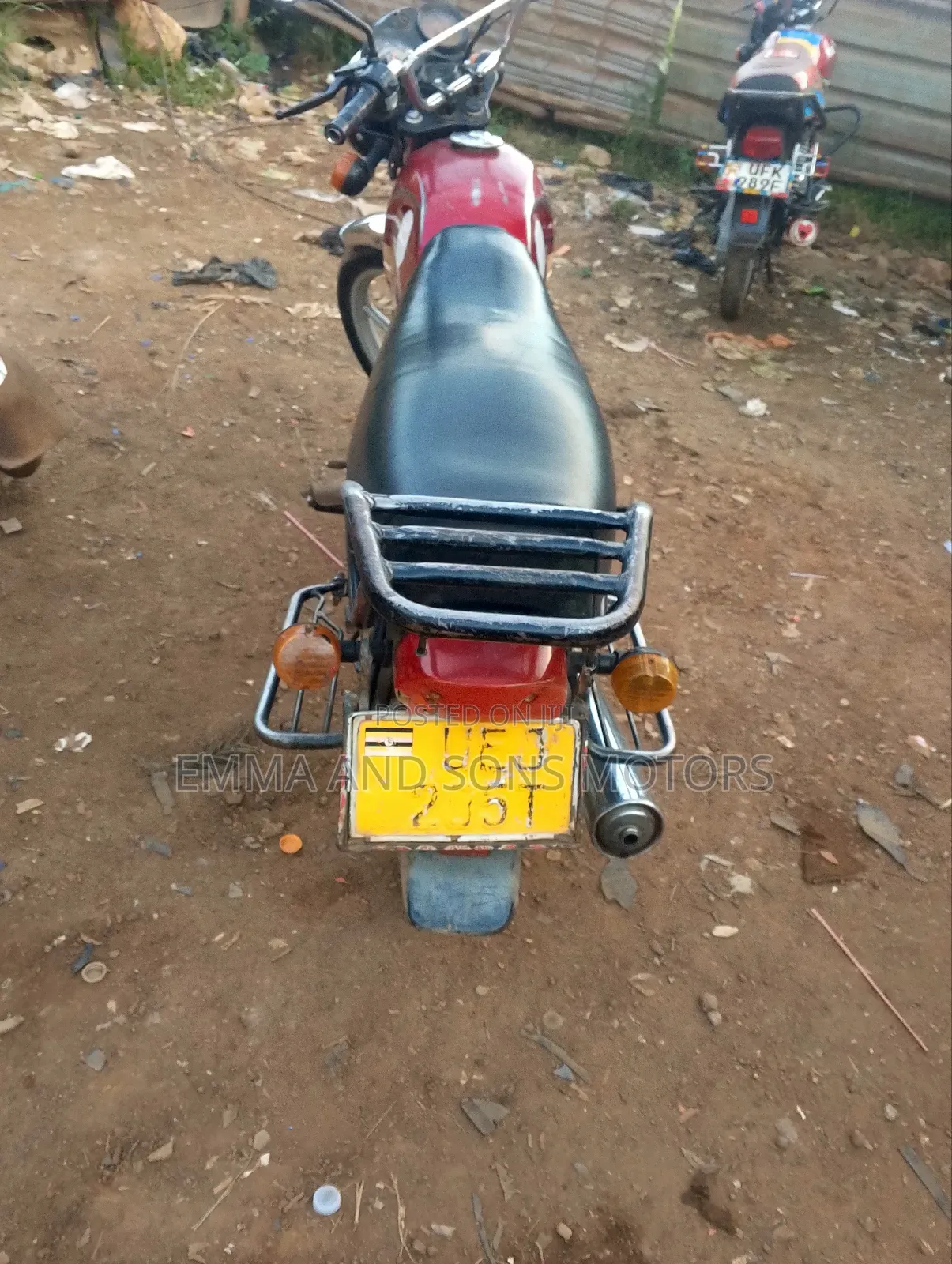 TVS XL 100 2017 Red