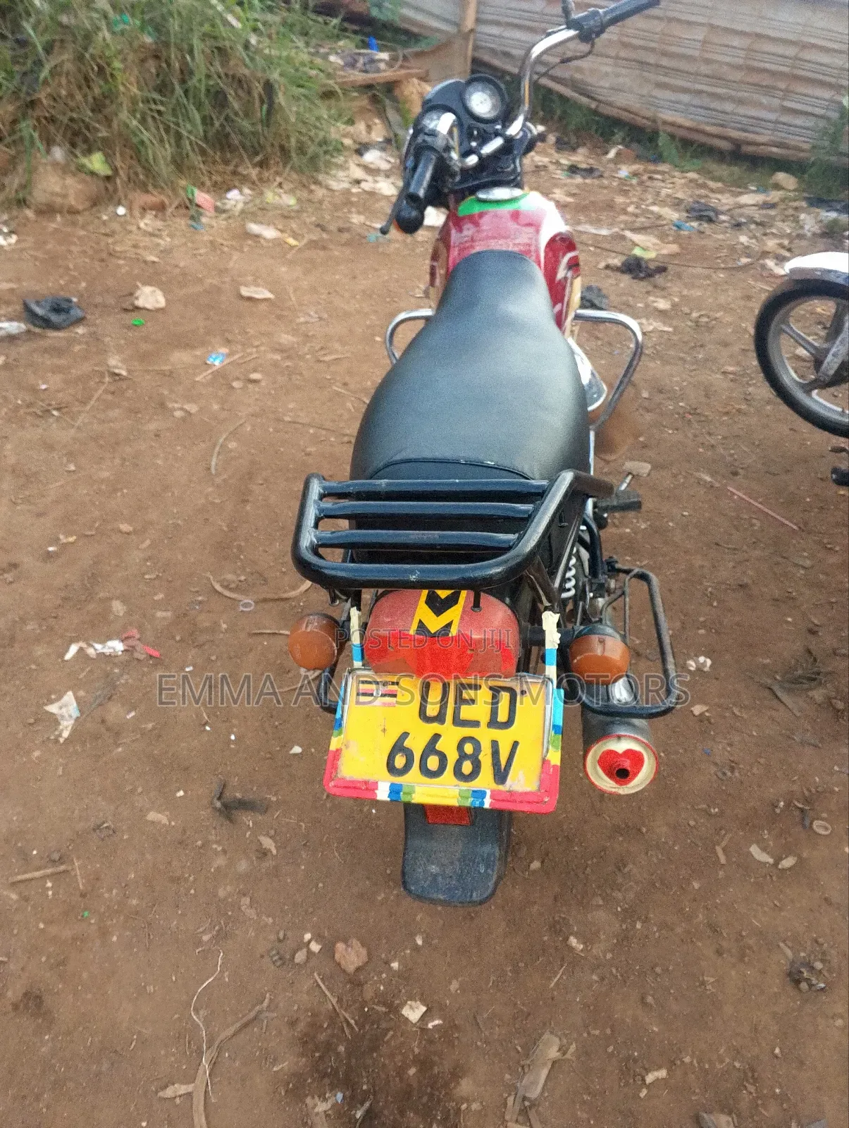 TVS XL 100 2018 Red
