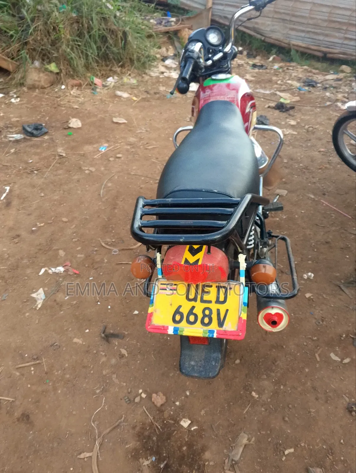 TVS XL 100 2018 Red
