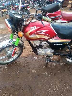 TVS XL 100 2018 Red
