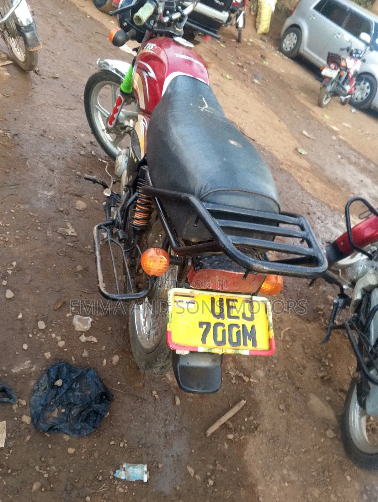 TVS XL 100 2018 Red