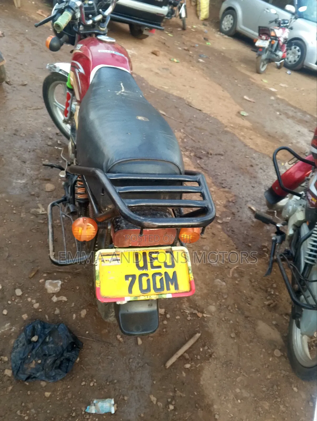 TVS XL 100 2018 Red