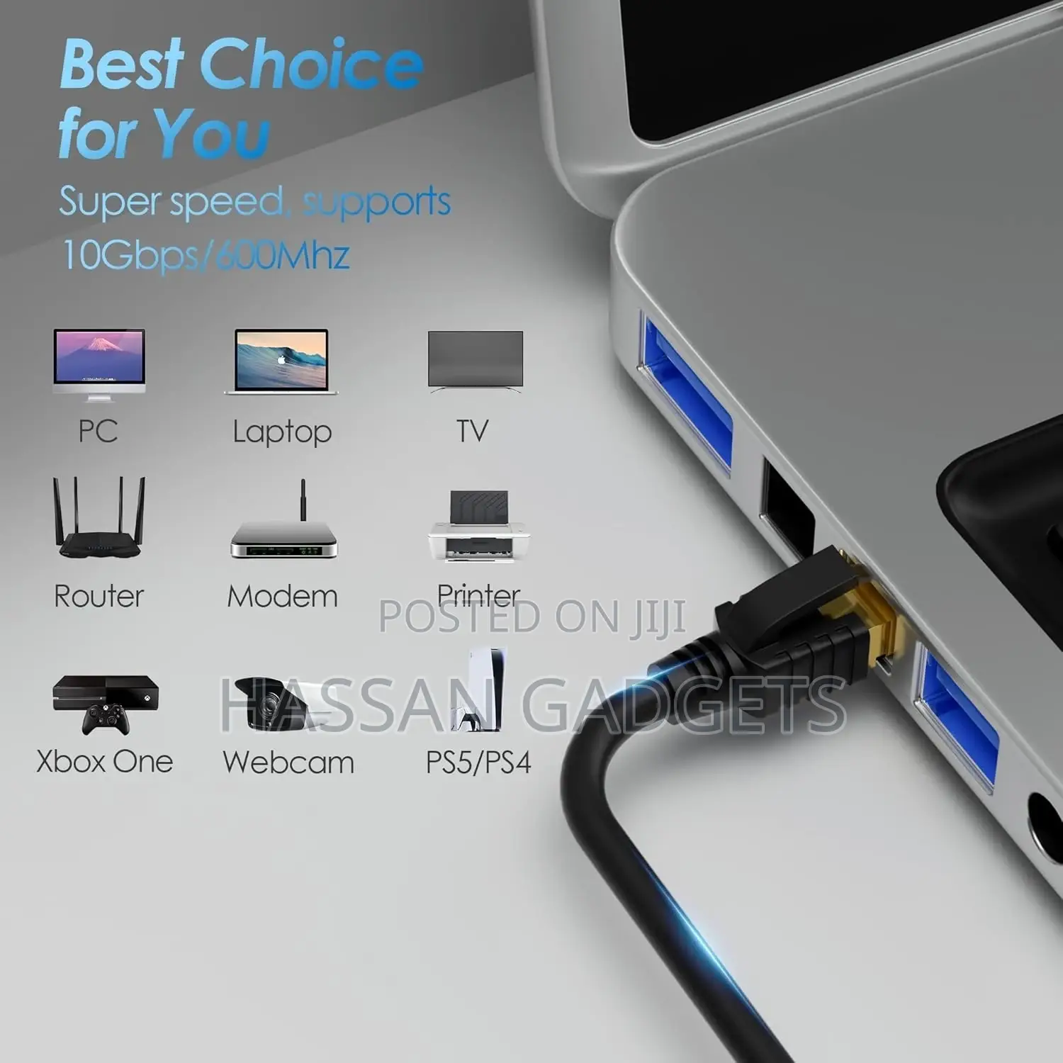 High Speed Internet Cable (3m)