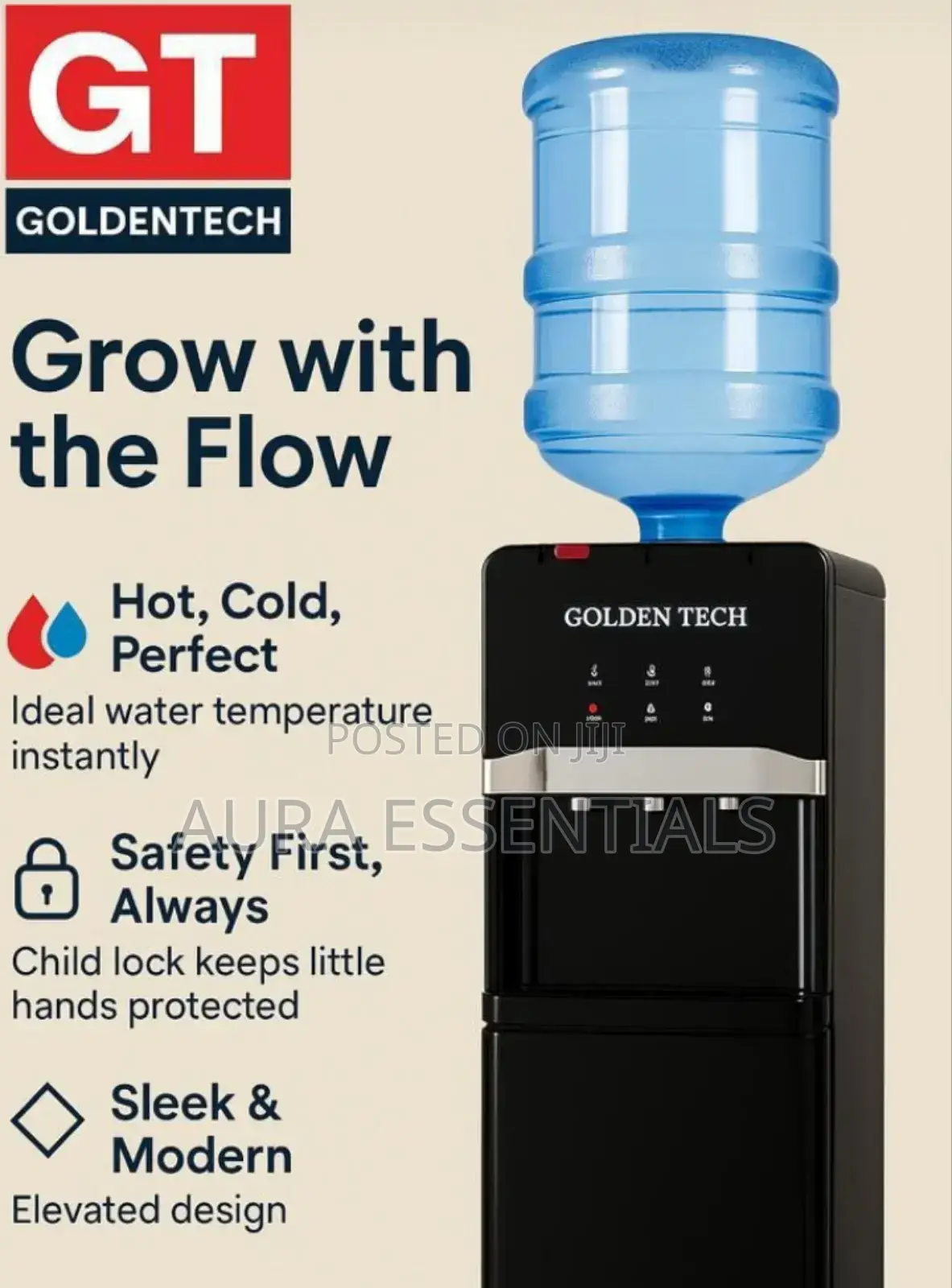 Golden Tech 'Grow With the Flow' Water Dispenser