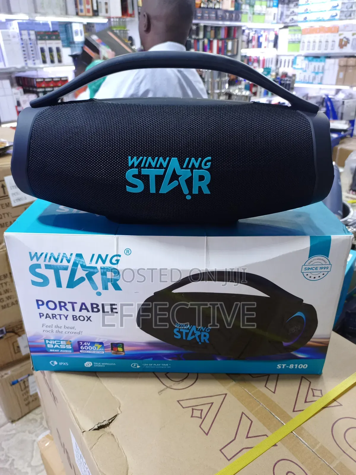 Winning Star St-8100 Portable Party Box Speaker.