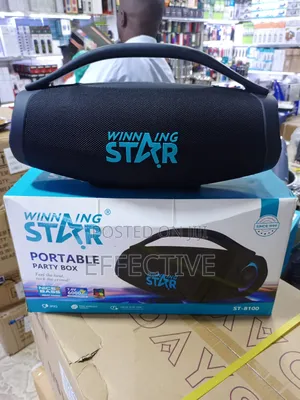 Winning Star St-8100 Portable Party Box Speaker.