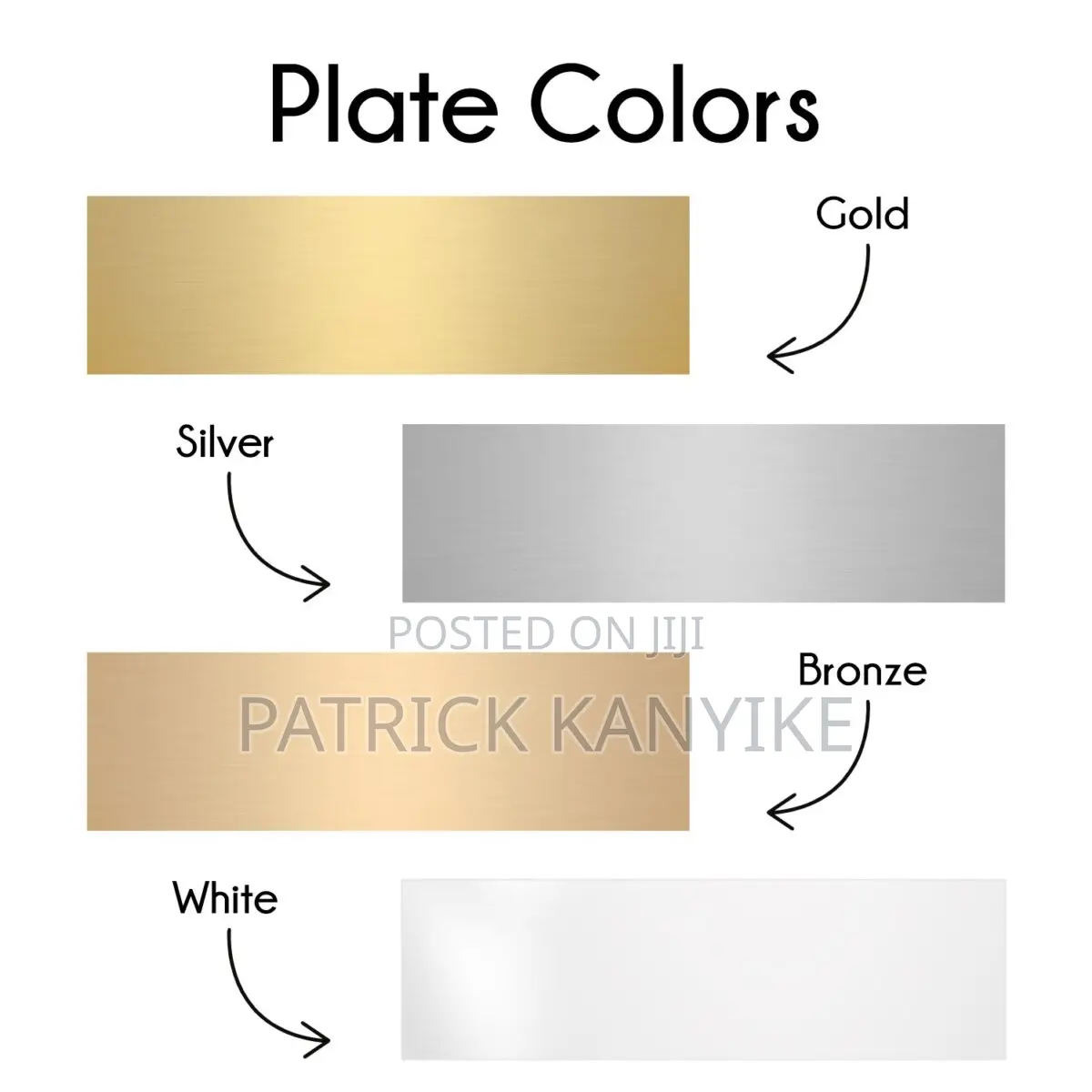 Sublimation Aluminum Plates