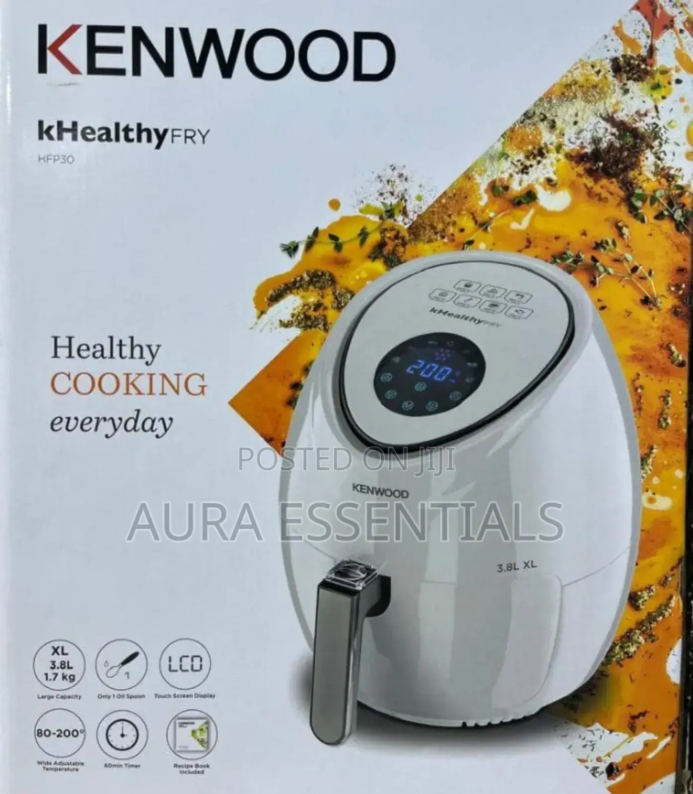 3.8 Litres Kenwood Air Fryer