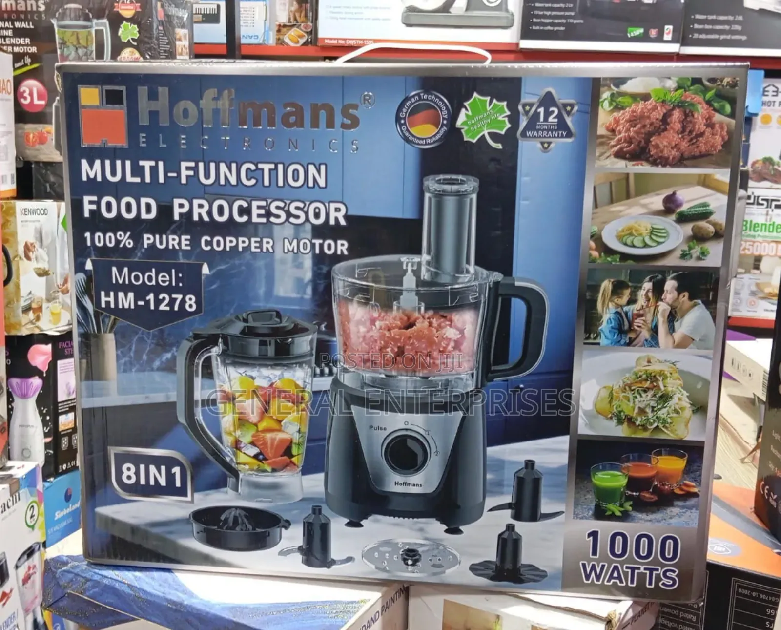 Hoffmans Electric Food Processor