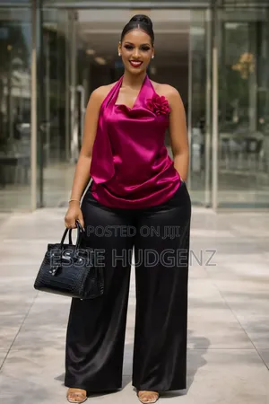 Satin Ladies Outfit