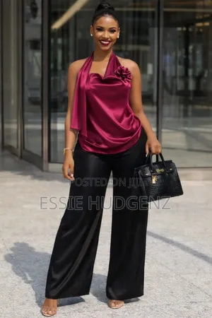 Satin Ladies Outfit