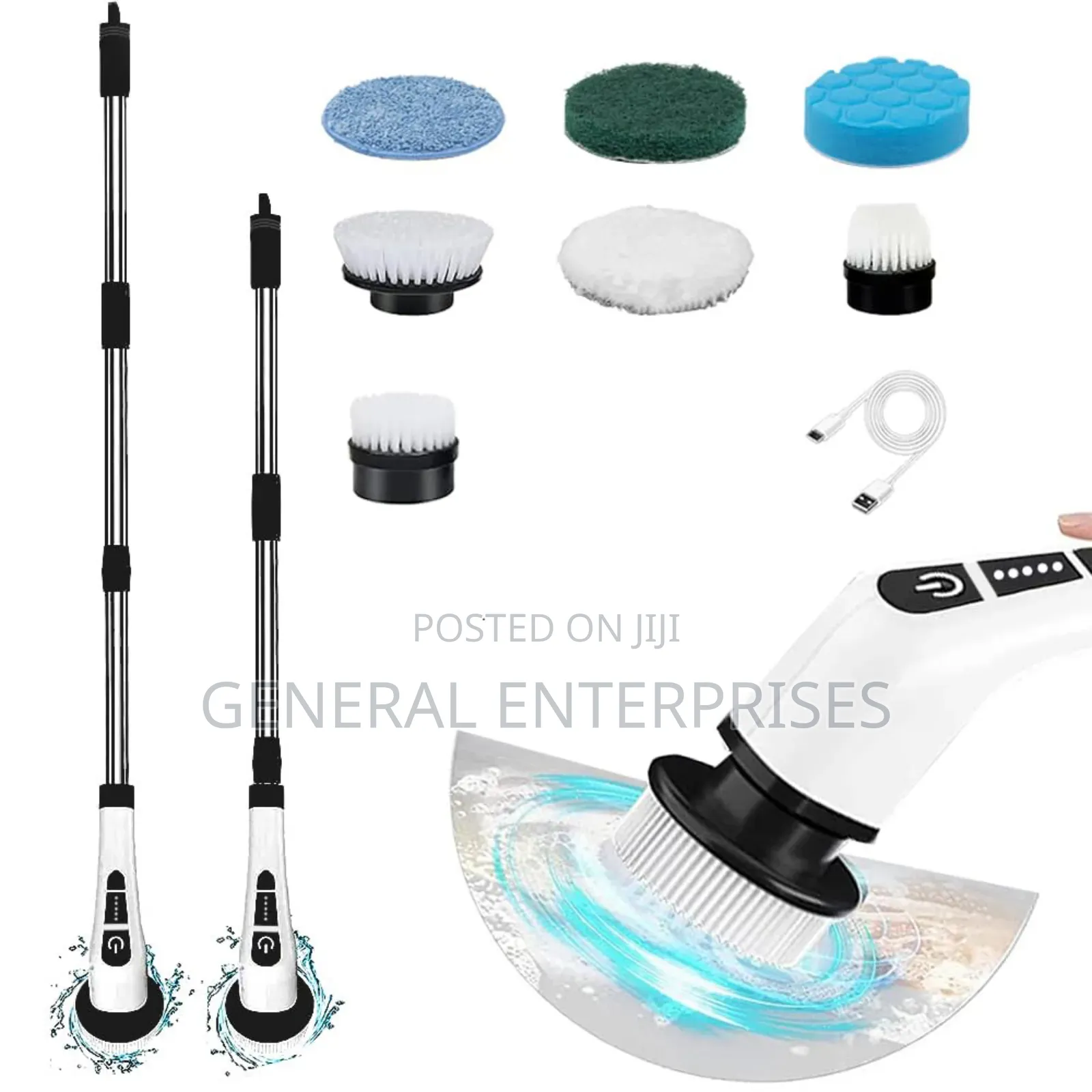 Cordless Electric Scrubber
