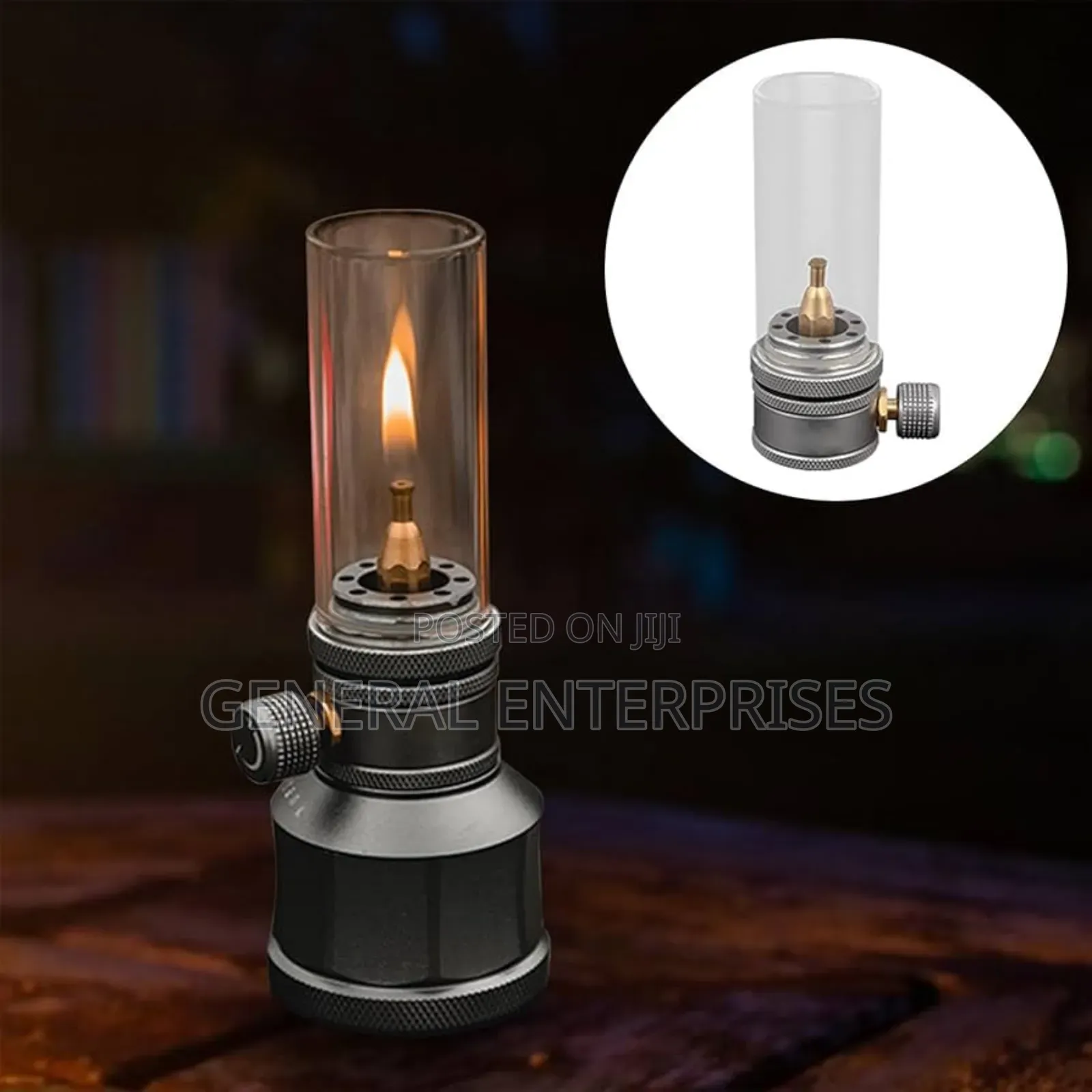 Portable Gas Candle Lantern