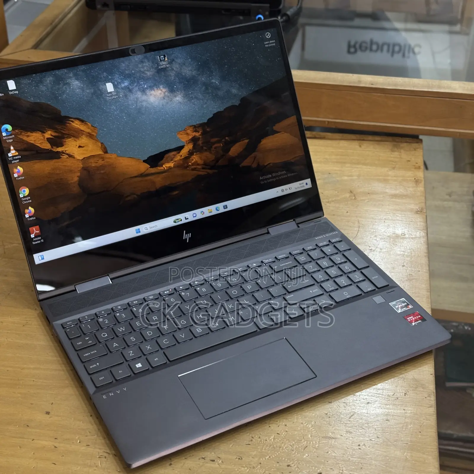 New Laptop HP Envy 15 16GB AMD Ryzen 7 SSD 512GB