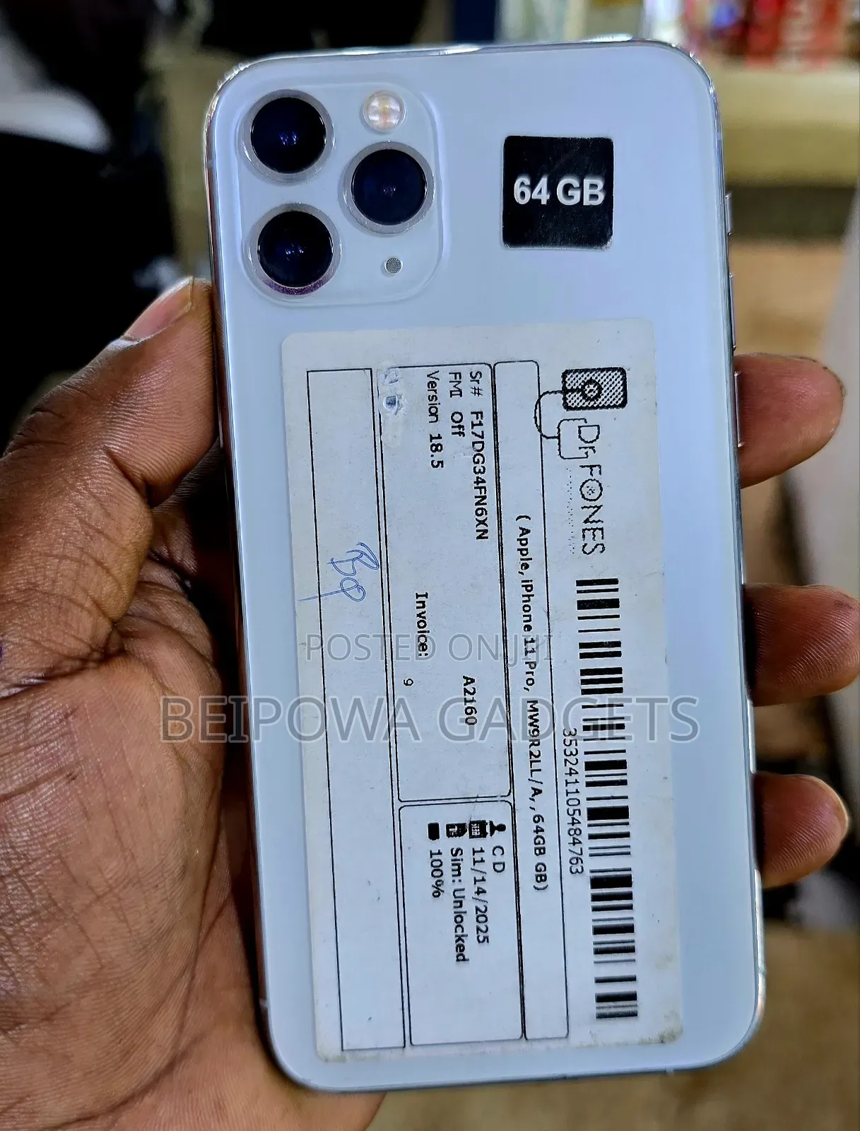 Apple iPhone 11 Pro 64 GB White