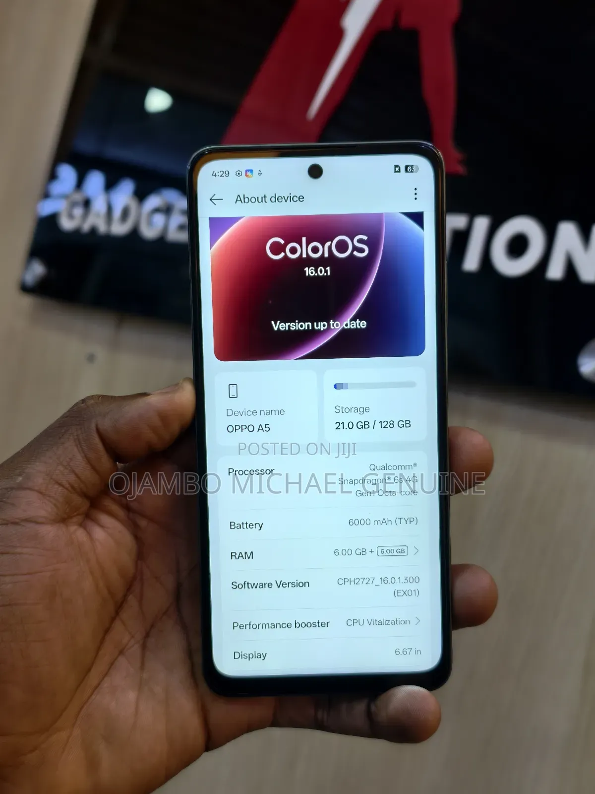 Oppo A5 5G 128 GB Green