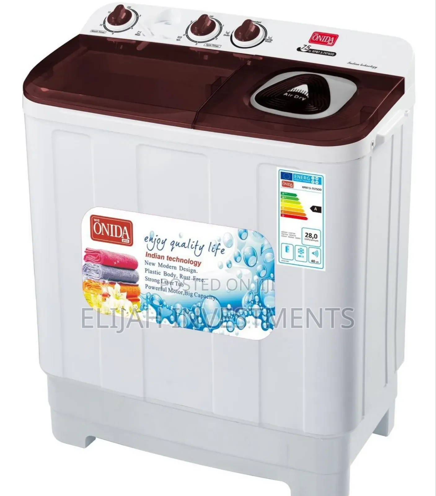 10 KGS Onida Twin Tub
