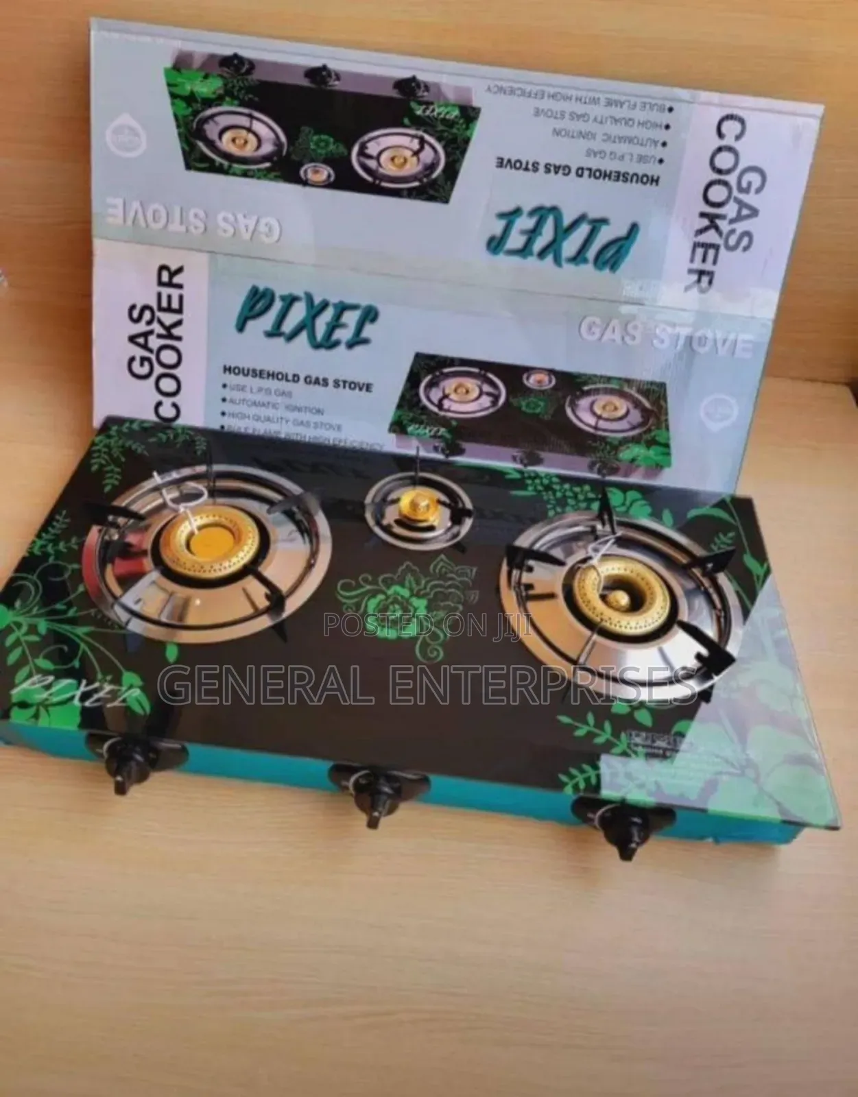 Pixel Triple Burner