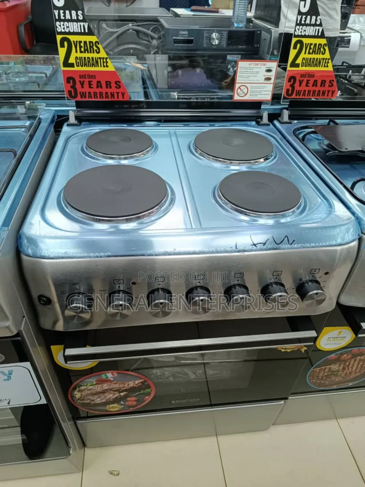 Blueframe 4 Electric Cooker Burner With Oven