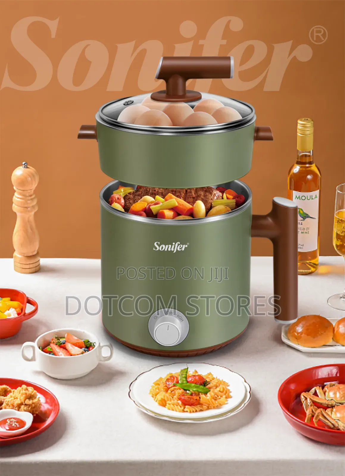 Sonifer Sf-1504 Multifunctional Electric Cooker.