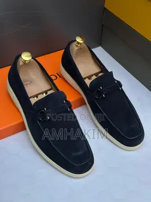 New Classic Salvatore Ferragamo Summer Walk Suede Loafers In Stock