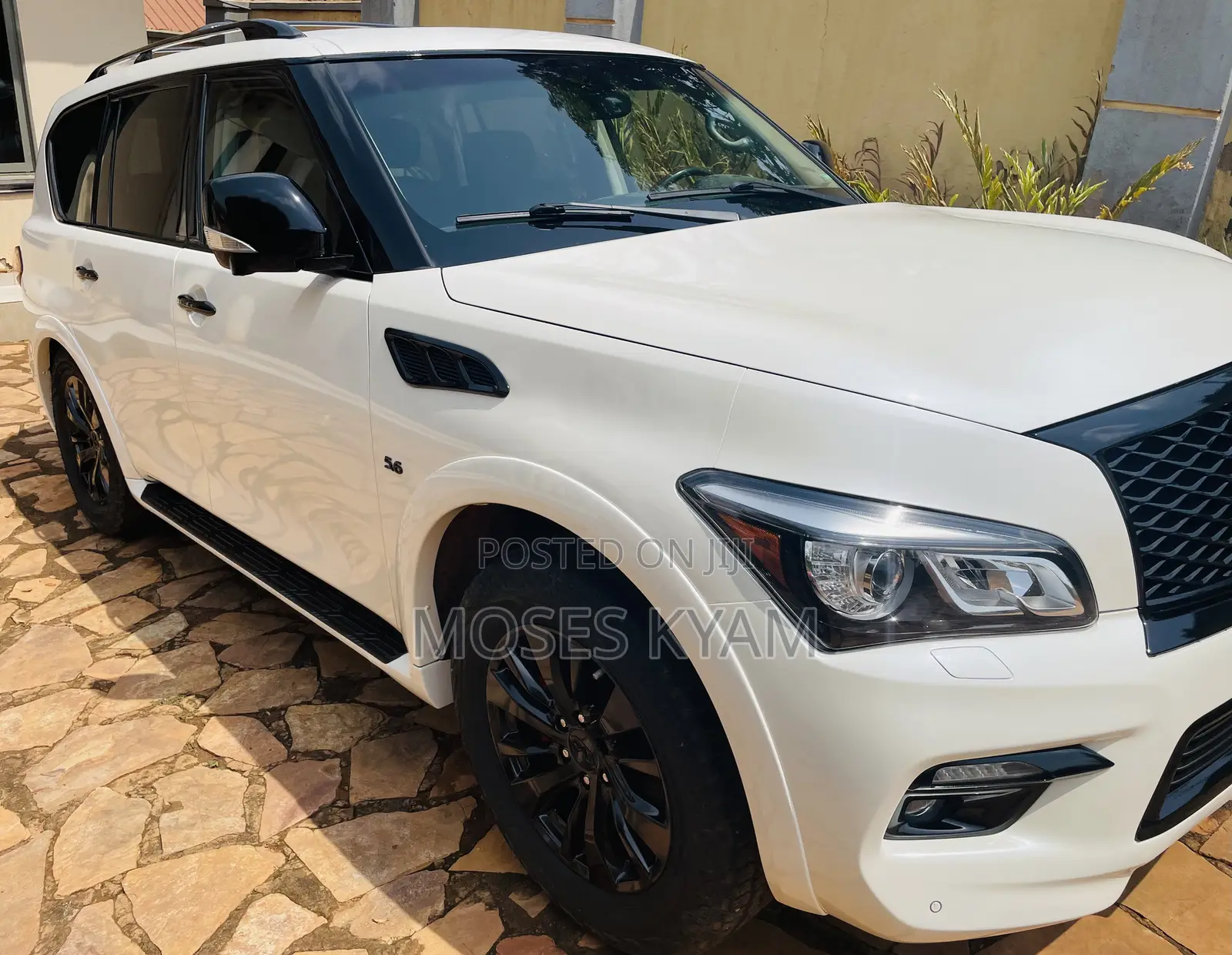 Infiniti QX80 2017 White