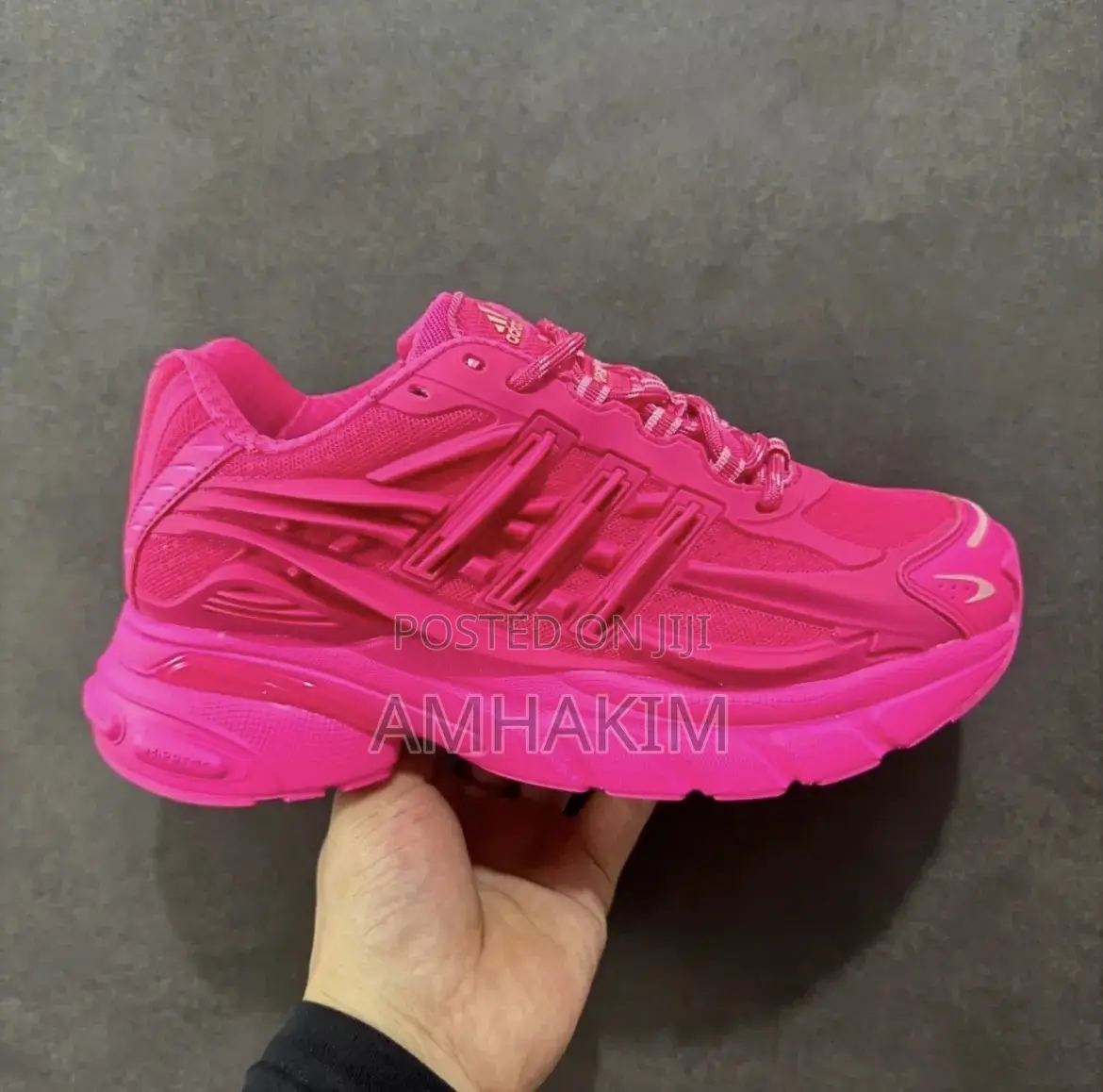 New Adidas X Pharrell Williams Adistar Pink Sneakers In Stock