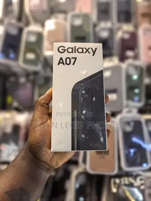 New Samsung Galaxy A07 4G 128 GB Black