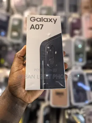 New Samsung Galaxy A07 4G 128 GB Black