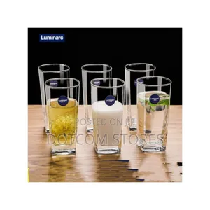 Luminarc Set of 6 Juice Glasses -Transparent