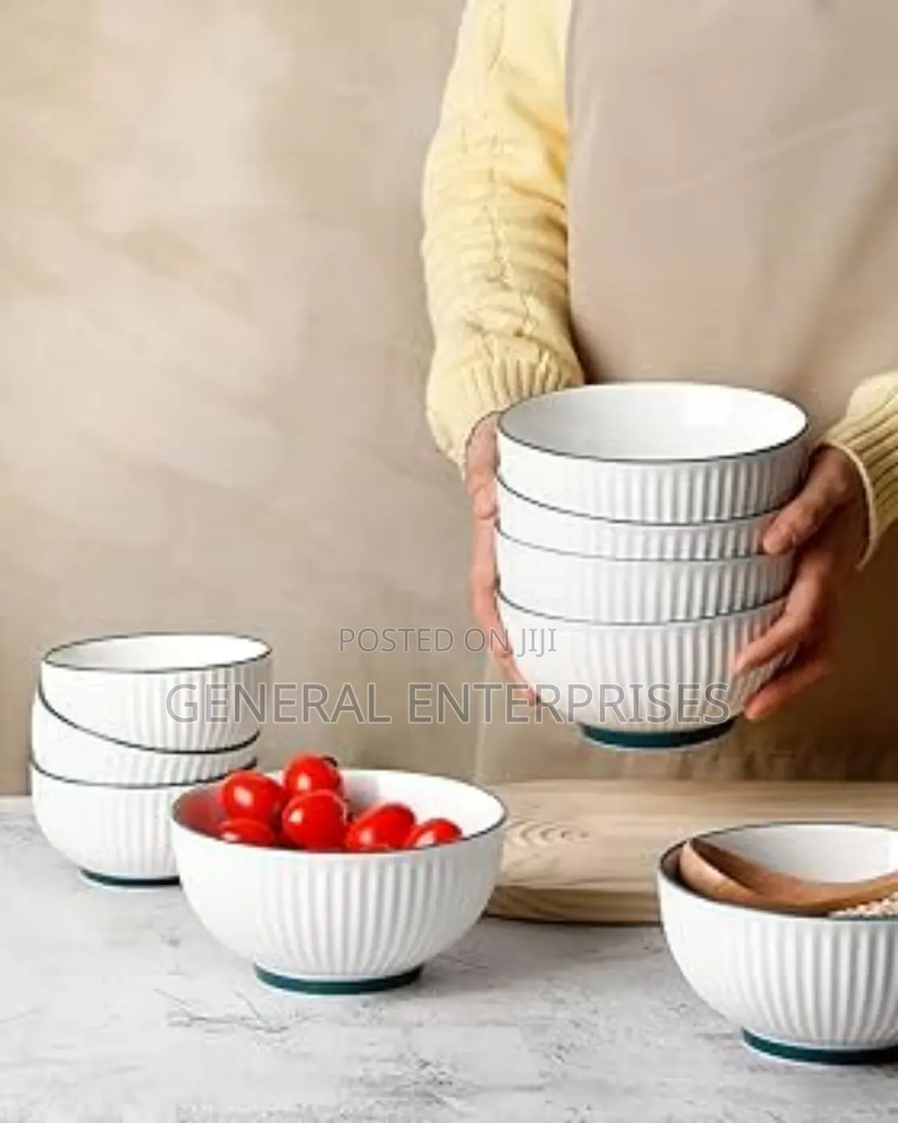 Ceramic Lineage Bowls 12 Pc