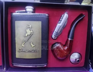 Premium Hip Flask Gift Set With Shot Glasses and Funnel