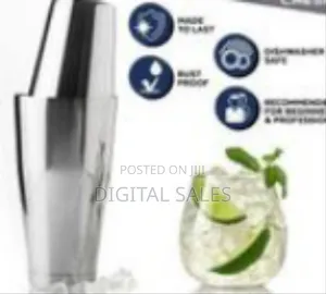 Professional Stainless Steel Boston Cocktail Shaker Set (2-Piece)