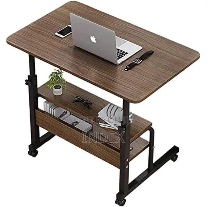Laptop Table Workstation for Home Office Writing With Storage