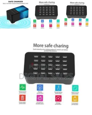 30 Ports Multiport Usb Charging Station