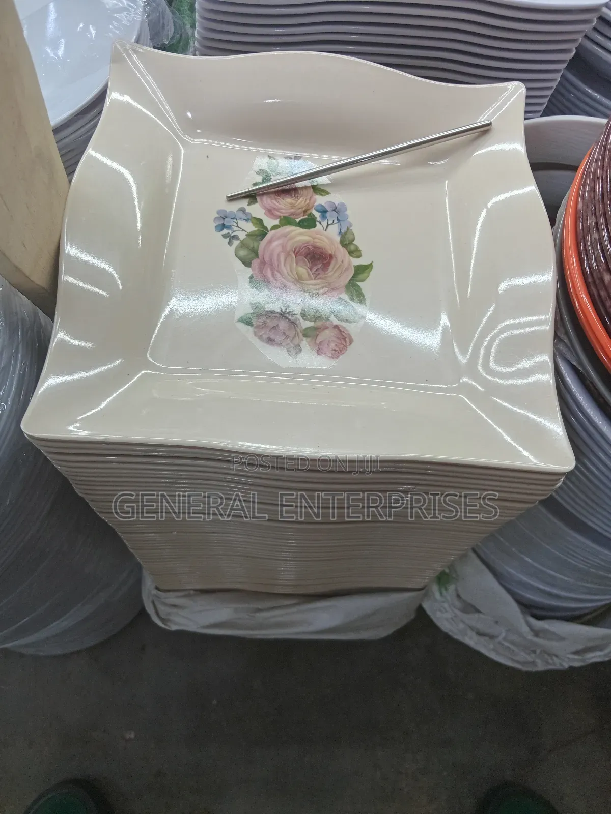 Melamine Dinner Plates 12pc