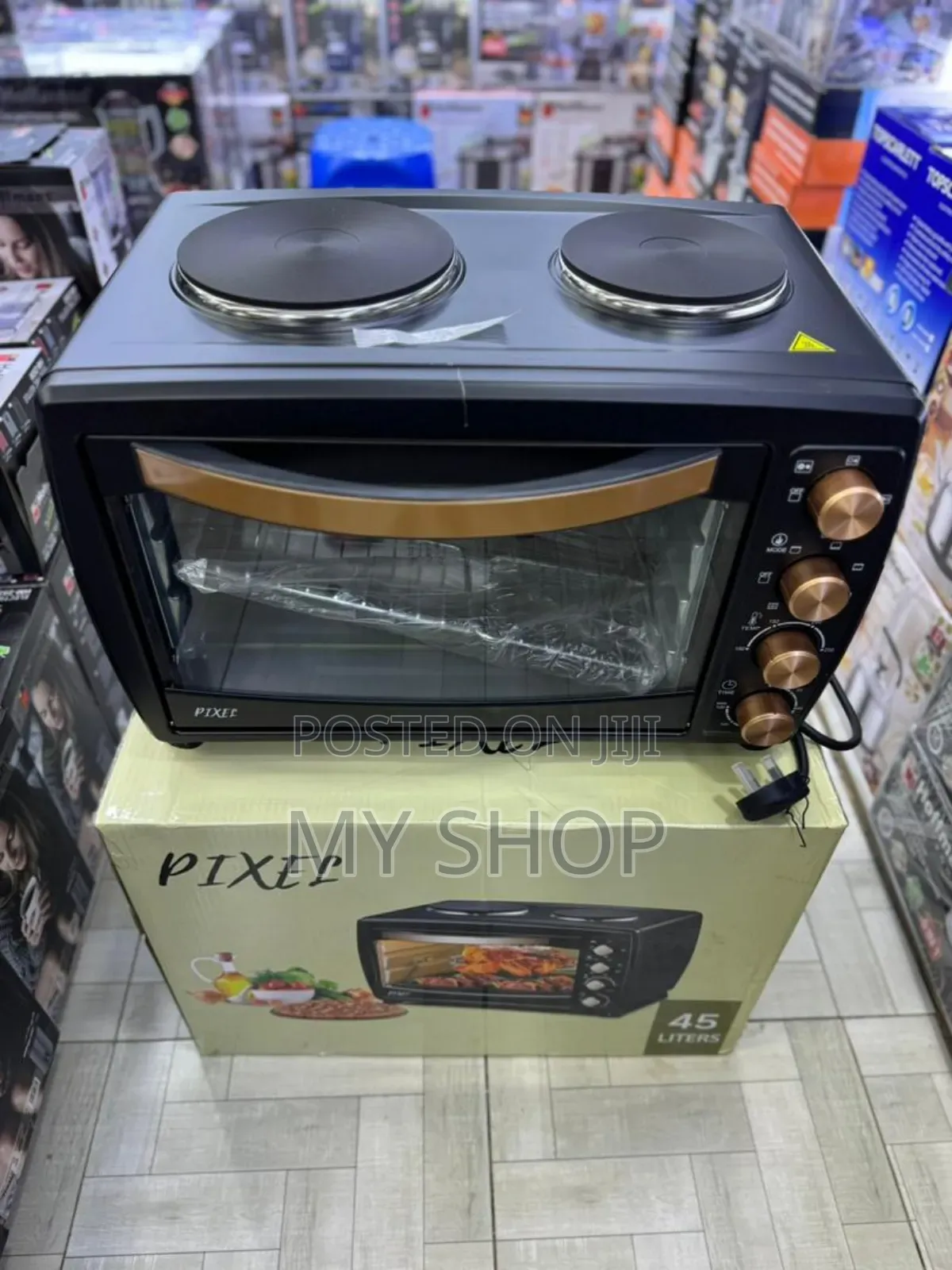 Mini Cooker With Hotplates and Oven