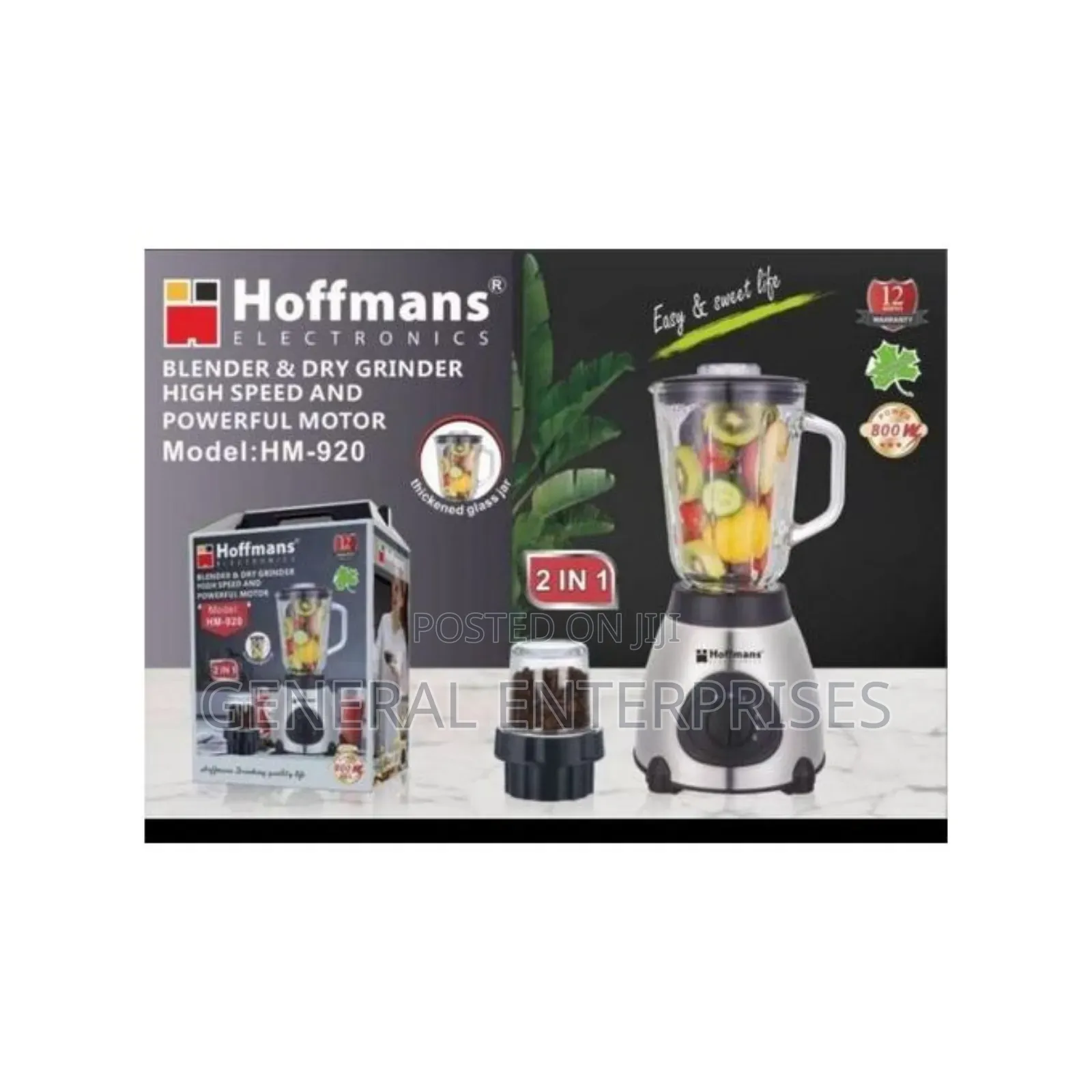 Blender and Dry Grinder 2 in 1