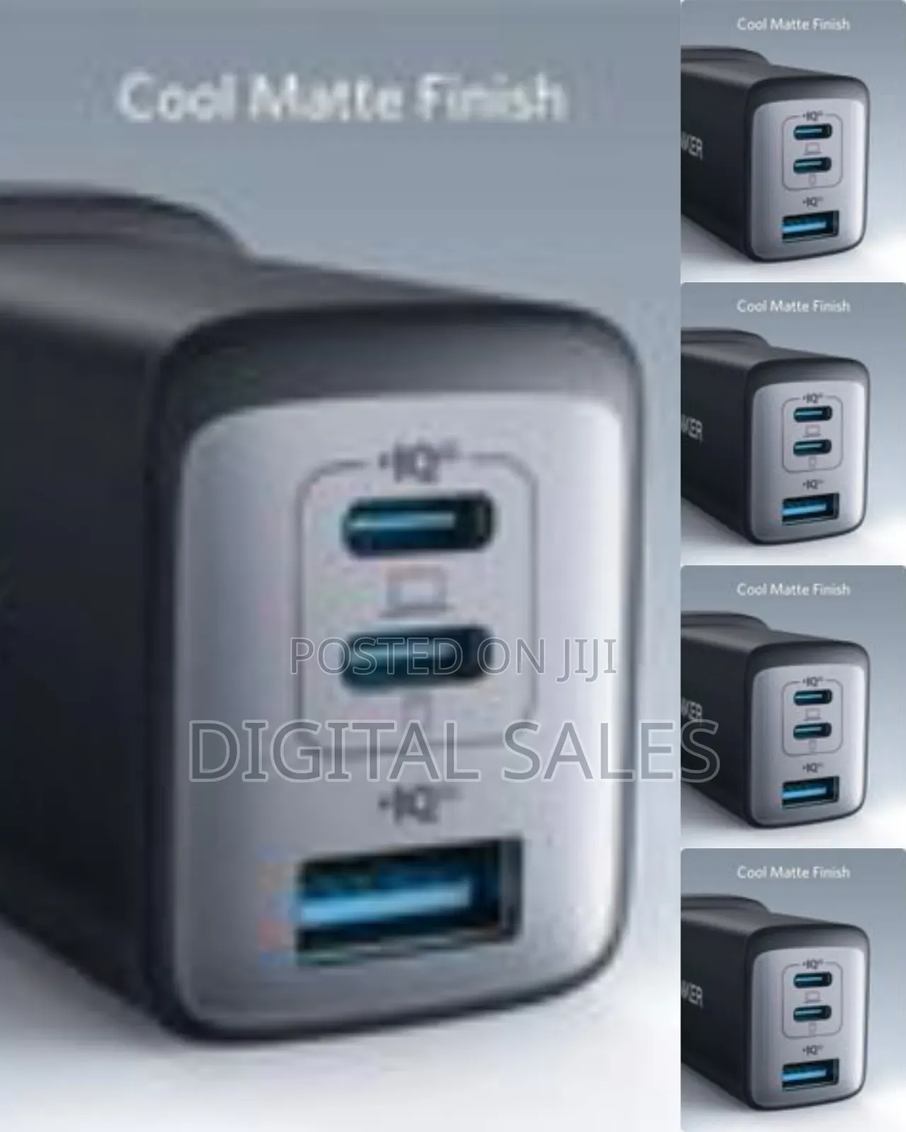 Anker Highh Speed 65w Gan Charger 3in1 3 Ports