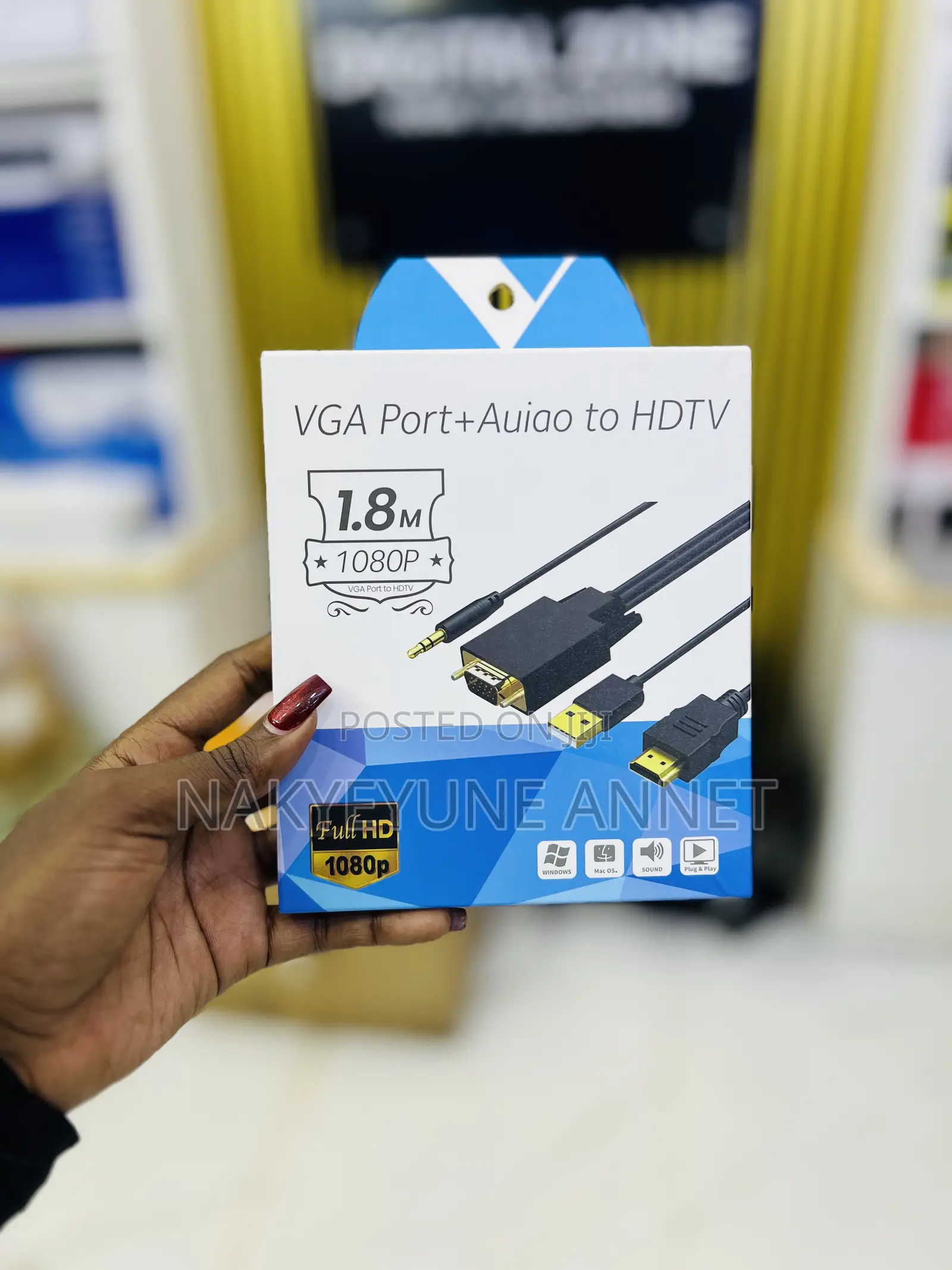 Vga Port + Auiao to HDTV