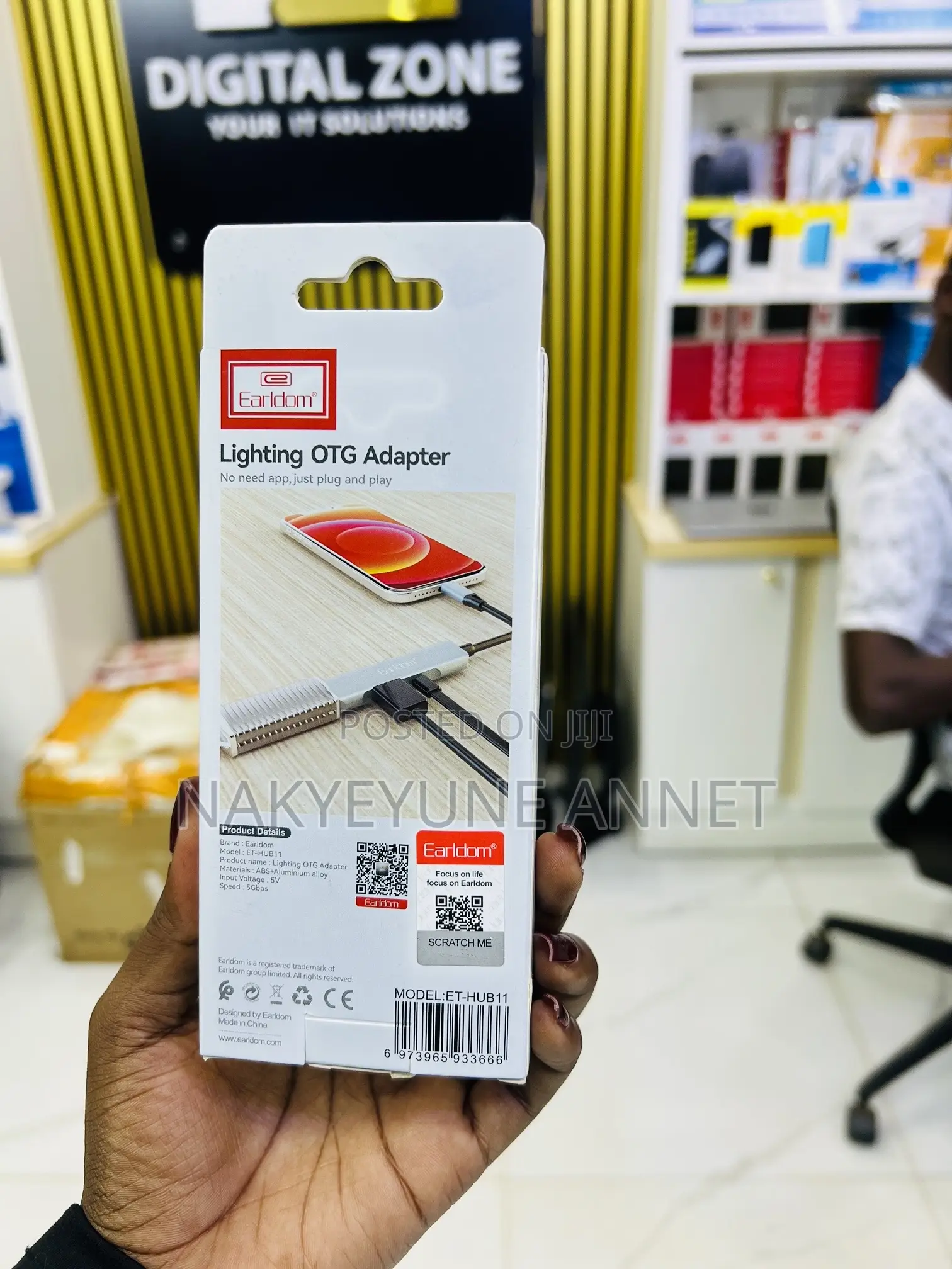 Lighting Otg Adapter