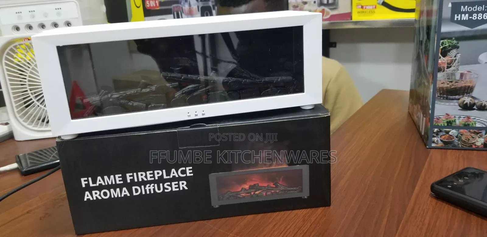 Aroma Diffuser or Fire Place
